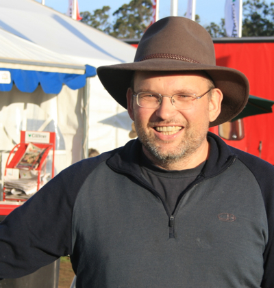 Bernd Farasin, Tasmanian cabinetmaker from Bruny Island.