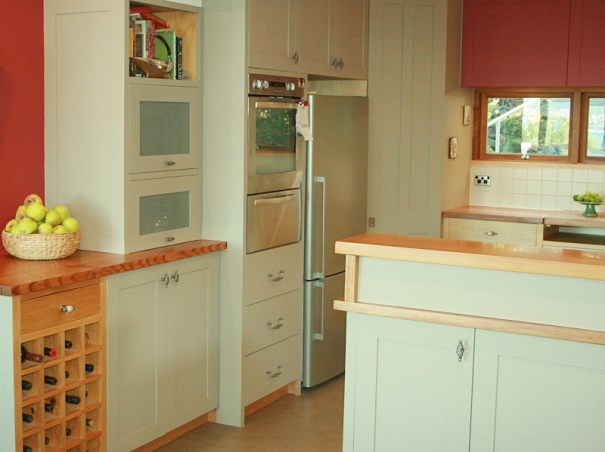 A kitchen by southern Tasmanian cabinetmaker, Bernd Farasin, Bruny Island.