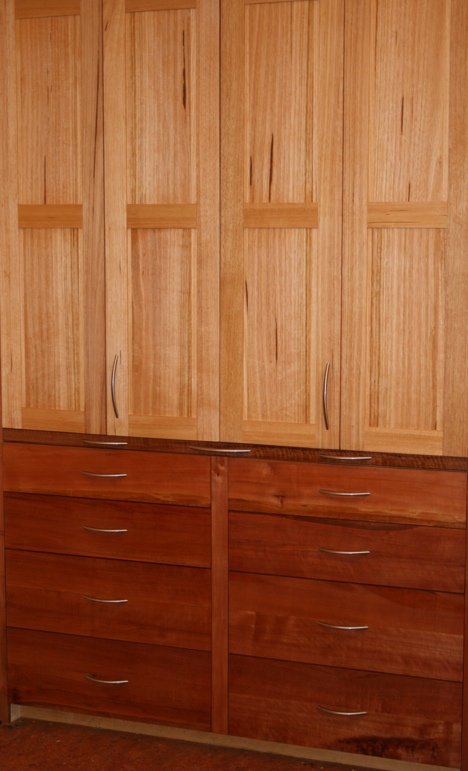 A kitchen by southern Tasmanian cabinetmaker, Bernd Farasin, Bruny Island.
